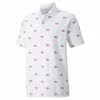 Cobra Golf Puma Men's Volition Flags Golf Polo