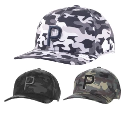 Cobra Golf Puma Men's Camo Pattern Snapback Cap
