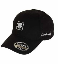 Golf Direct Now Lucky Black Clover Lucky For U Hat