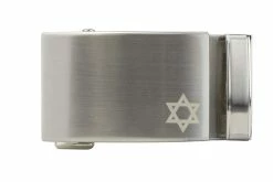 NexBelt Faith Star Of David Nickel Buckle Only