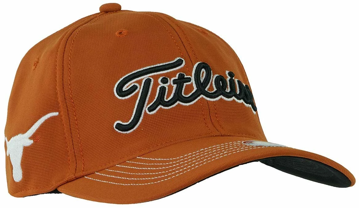 CaddiesShack Titleist NCAA Fitted Stretch Fit Golf Hat - Image 6