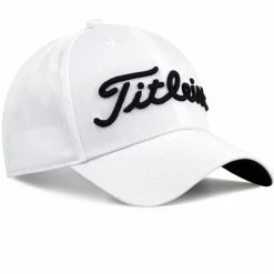 2nd Swing Titleist Performance Twill Golf Hat - White/Black