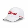 Hireko Titleist Golf Tour Elite Fitted Hat - White/Red
