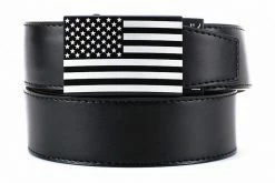 NexBelt Classic Series Buckle: USA Black