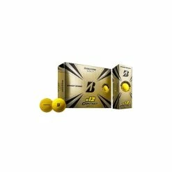 Bridgestone E12 Contact Matt Yellow Golf Balls - Dozen