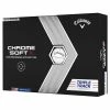 Callaway 2022 CHROME SOFT X TRIPLE TRACK Dozen Golf Balls - White