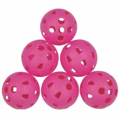 Masters Airflow XP Practice Balls Pink Pack 6