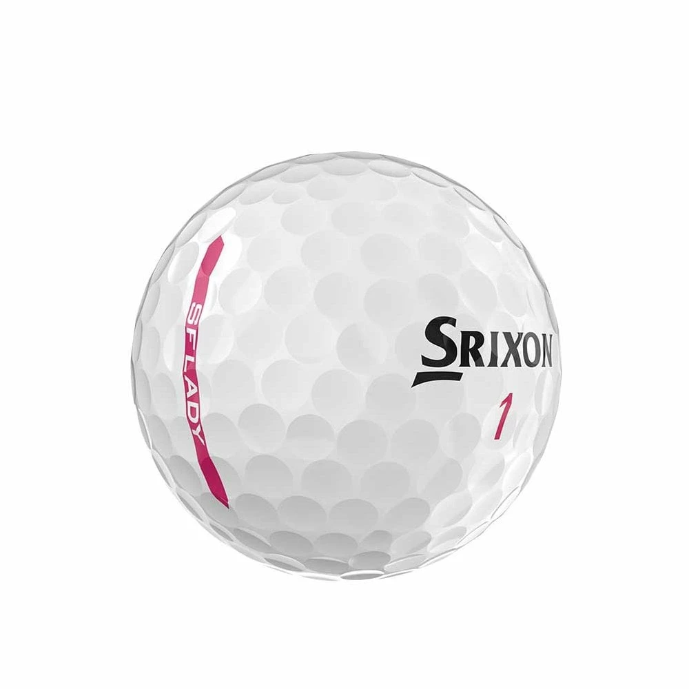 Srixon Lady White Soft Feel Golf Balls (7) - Dozen - Image 2