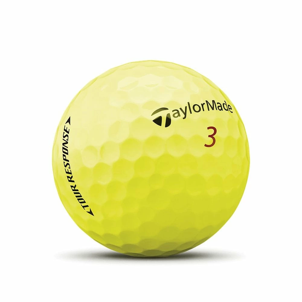 TaylorMade 2022 Tour Response Yellow Golf Balls Dz - Image 2