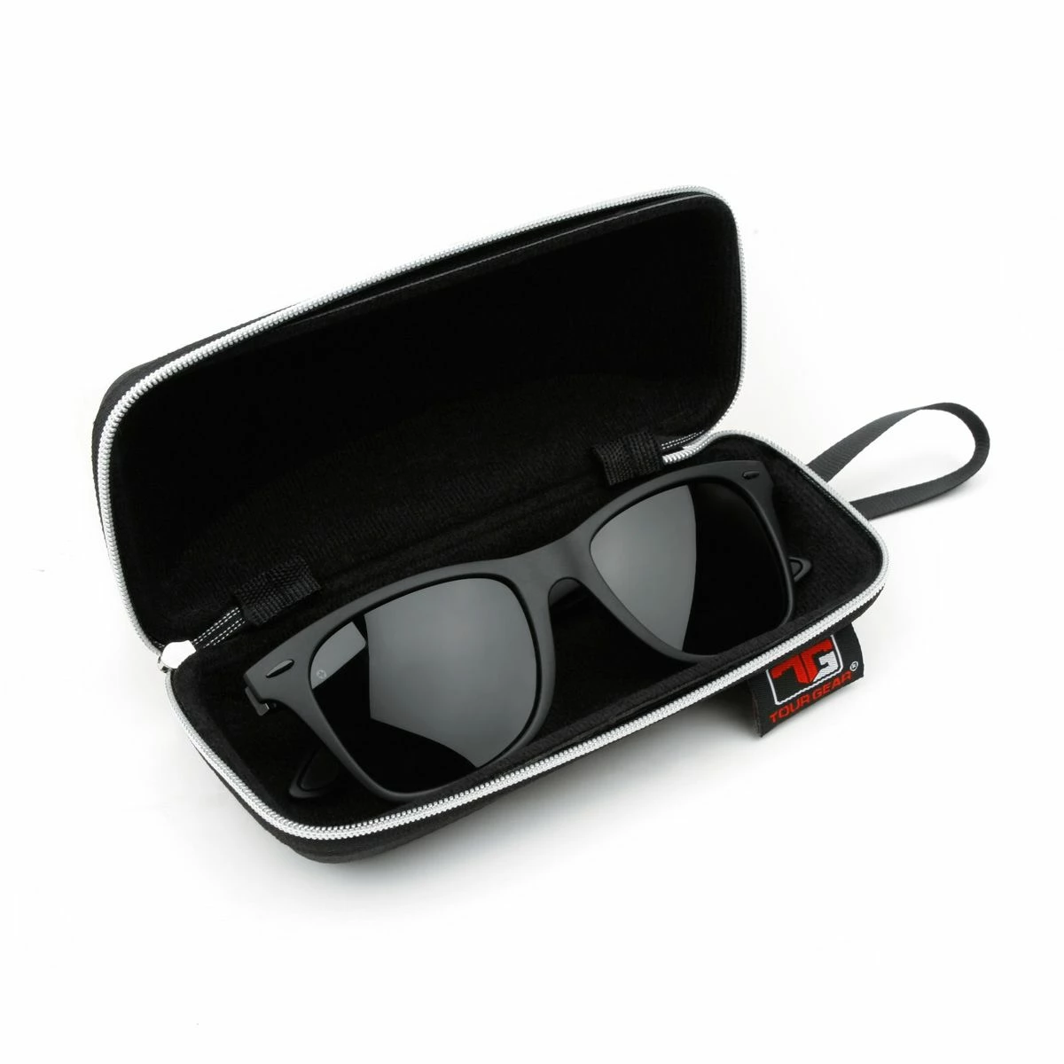 Hireko Tour Gear Polarized Sunglasses - Matte Black - Image 5