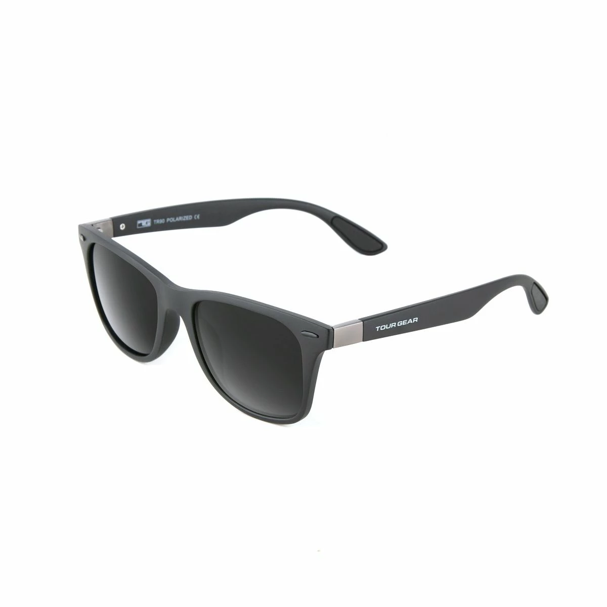 Hireko Tour Gear Polarized Sunglasses - Matte Black