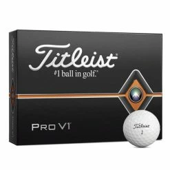 Titleist Pro V1 Golf Balls - Personalised Logo Or Text