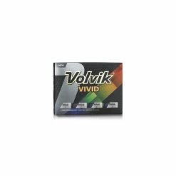 Volvik Vivid Blue Golf Balls - 1 Doz